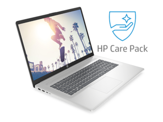 HP Laptop 17-inch + HP 2 year Return to Depot coverage with Accidental Damage Protection