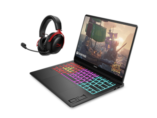 OMEN Transcend 14" Gaming Laptop + HyperX Cloud III Wireless Gaming Headset Bundle