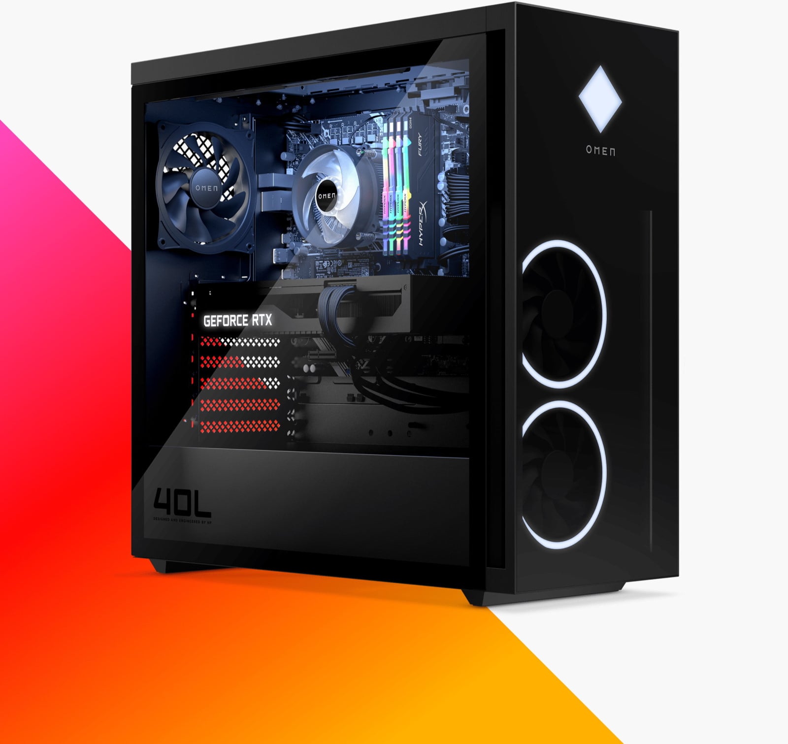 OMEN 40L GT21-1002na Gaming Desktop - NVIDIA® GeForce RTX™ 4080 - HP Store  UK