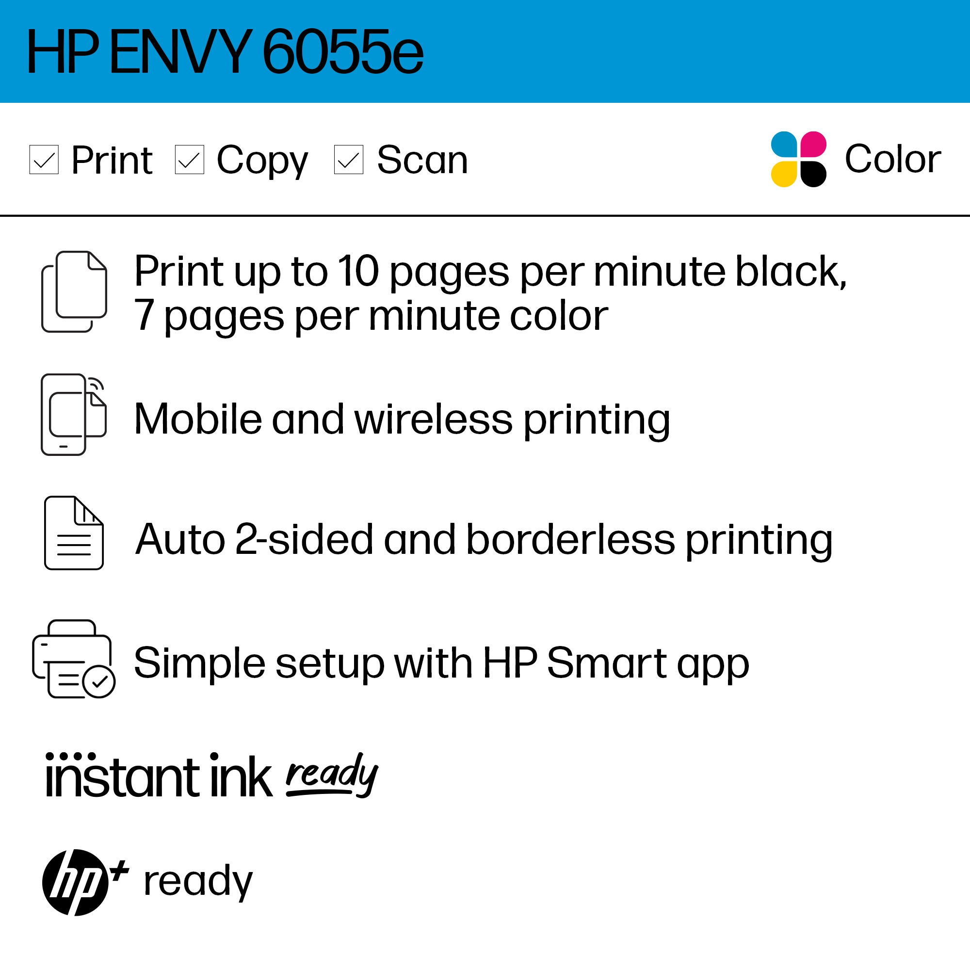 Cartouches d'encre pour HP Envy 5530 E-All-In-One - Remplace: HP