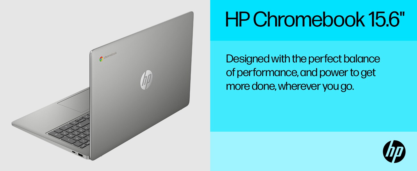 HP Chromebook 15a-nb0097nr, ChromeOS, 15.6