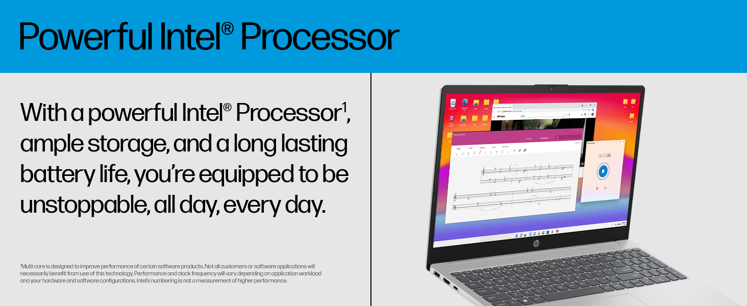 Powerful Intel® Processor