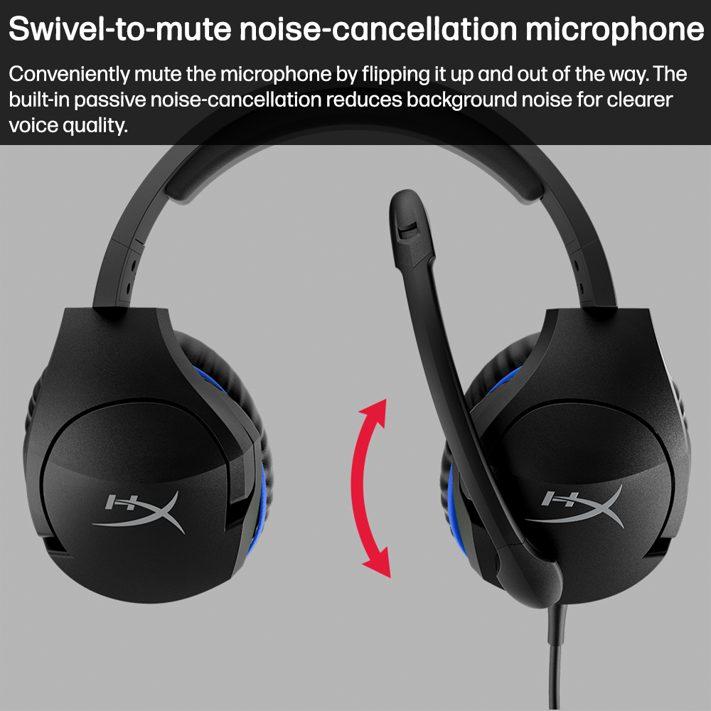  HyperX Cloud Flight - Wireless Gaming Headset, Long Lasting  Battery up to 30 Hours, Detachable Noise Cancelling Microphone, Red LED  Light, Comfortable Memory Foam, Works with PC, PS4 & PS5 : Video Games