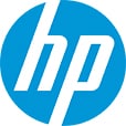 Modri ​​logotip HP