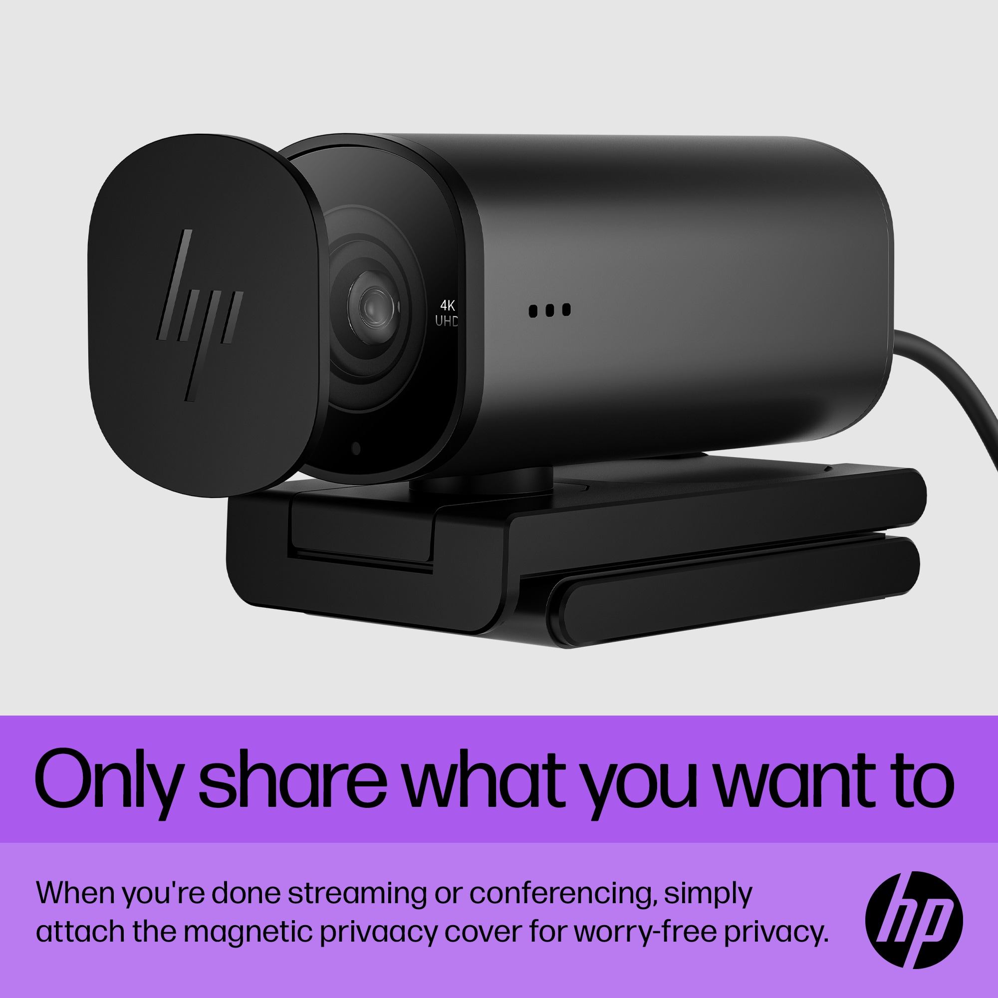 Webcam 4K Streaming HP for business 965