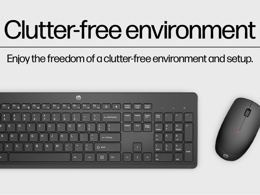 230 and Wireless Mouse HP Keyboard Combo