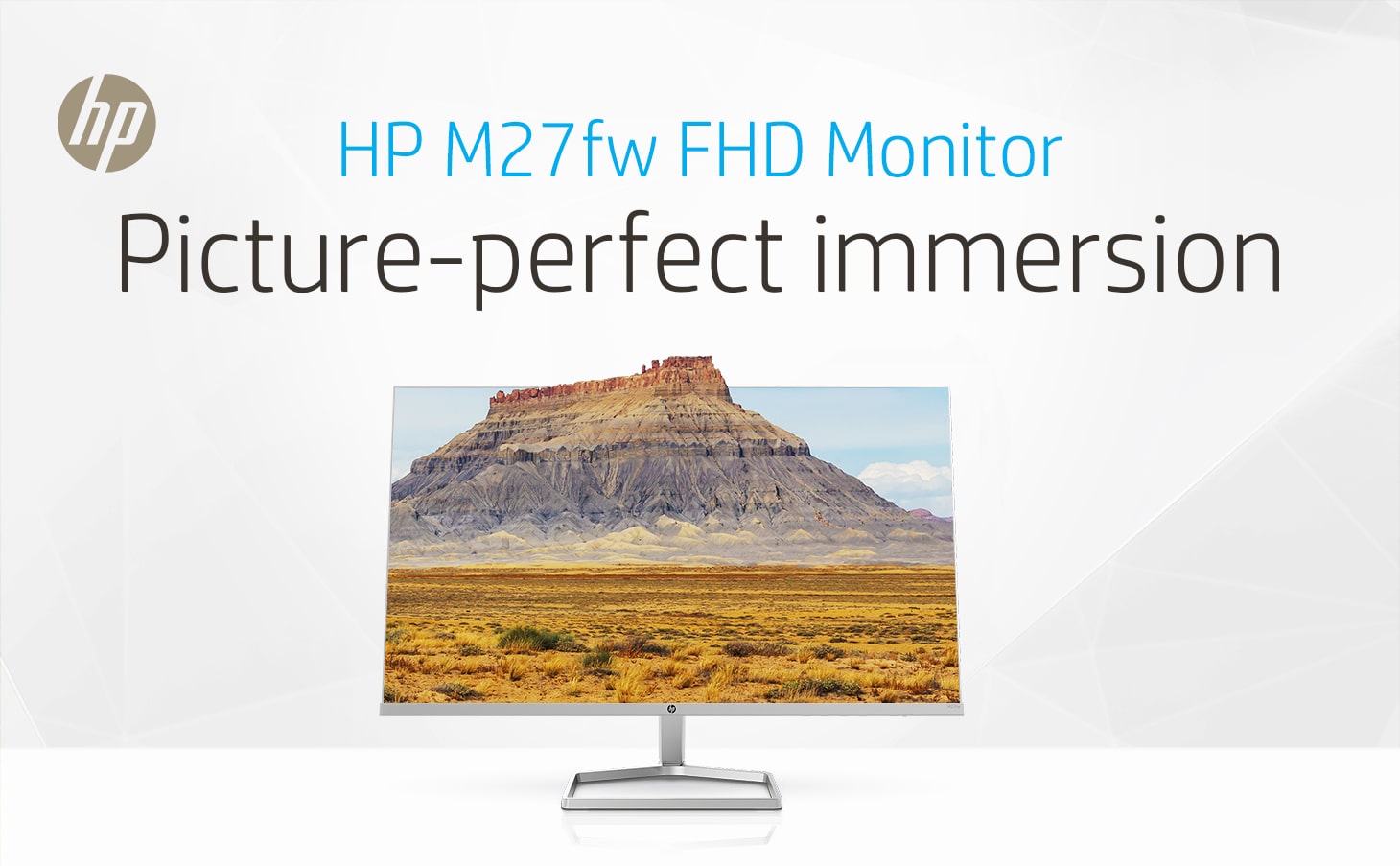 Monitor HP M27fw FullHD 27 IPS HDMI 2 - Blanco - KOBY INVERSIONES